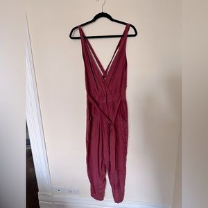 NWOT Free People Cross Back Jumpsuit